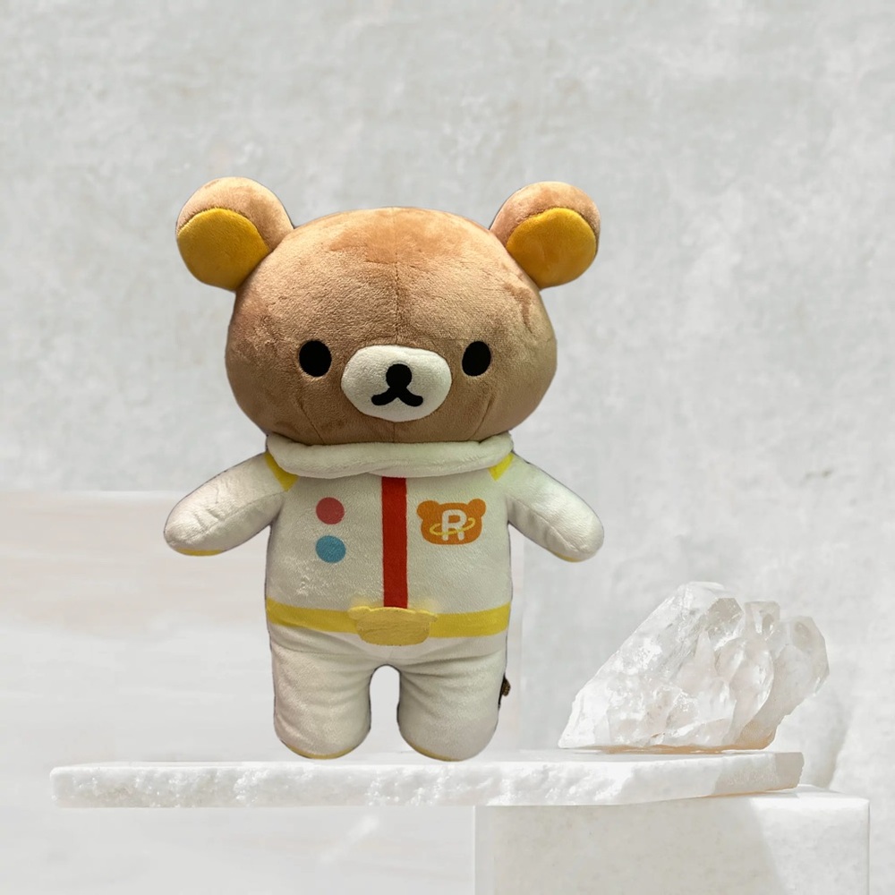 Rilakkuma Space Explorer Bear Plush - Brown and White